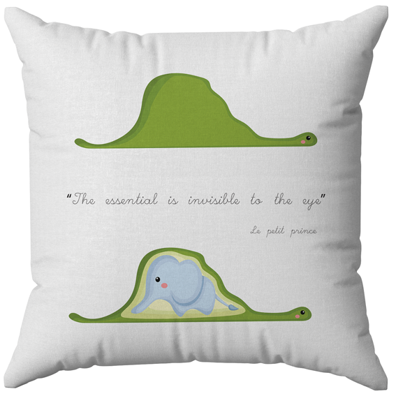 Snake and elephant-the little prince