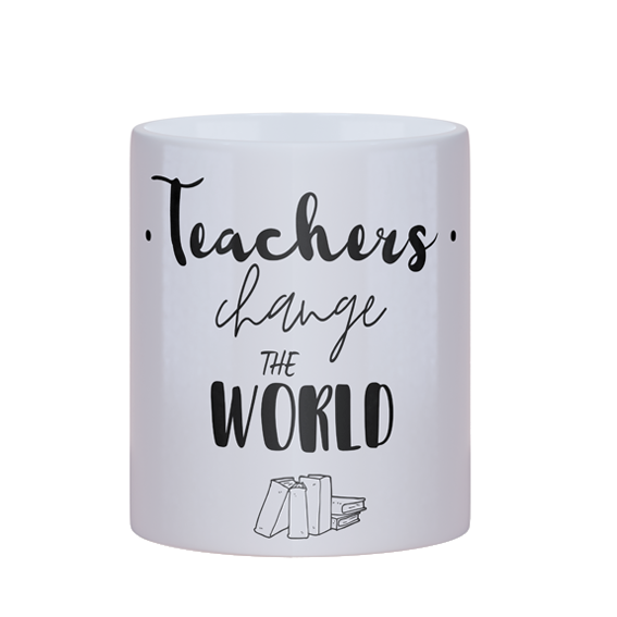Teachers change the world! front