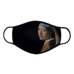 J. Vermeer-Girl with a Pearl Earring black