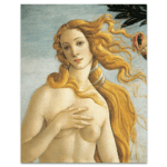 The Birth of Venus, detail